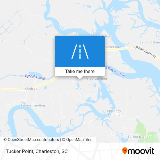 Tucker Point map