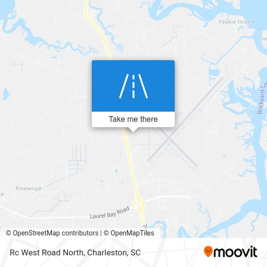 Rc West Road North map