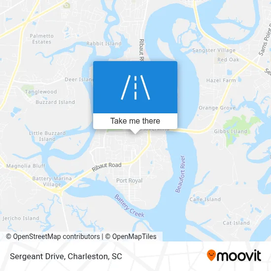 Sergeant Drive map
