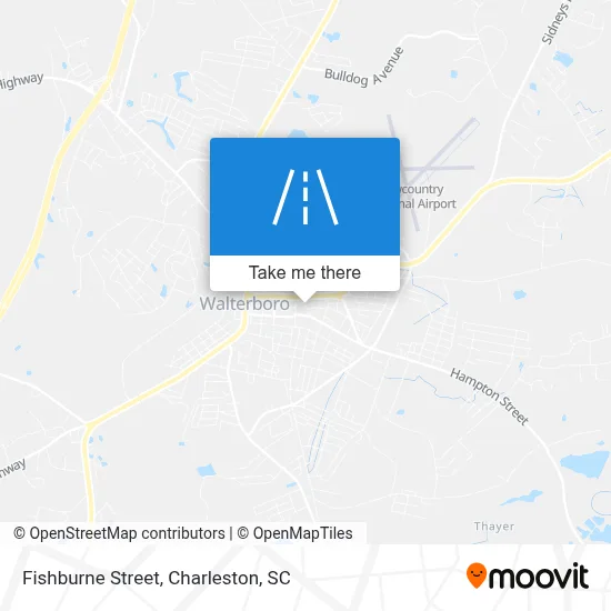 Fishburne Street map