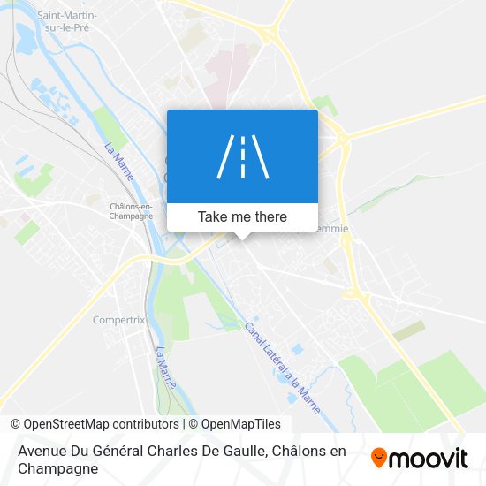 Avenue Du Général Charles De Gaulle map