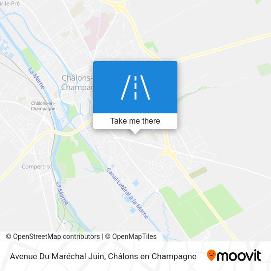 Avenue Du Maréchal Juin map
