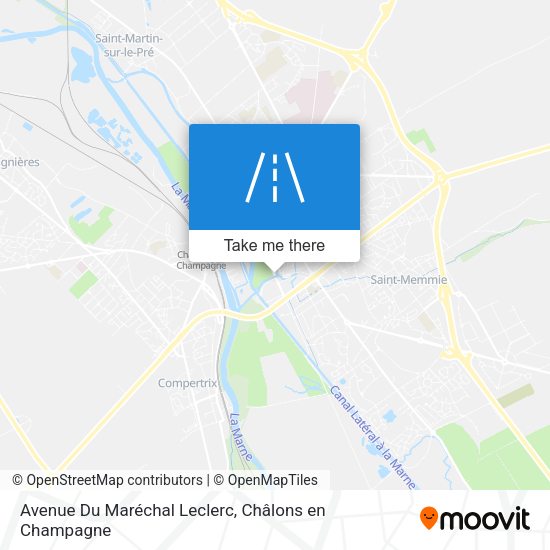 Avenue Du Maréchal Leclerc map