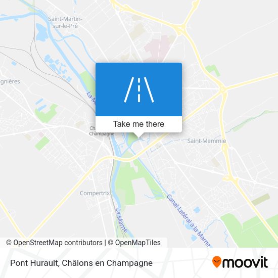 Pont Hurault map