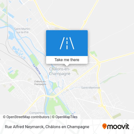 Rue Alfred Neymarck map