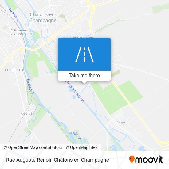 Rue Auguste Renoir map