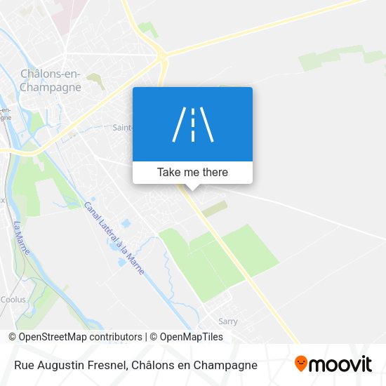 Rue Augustin Fresnel map