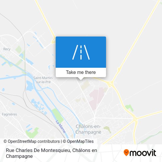 Rue Charles De Montesquieu map
