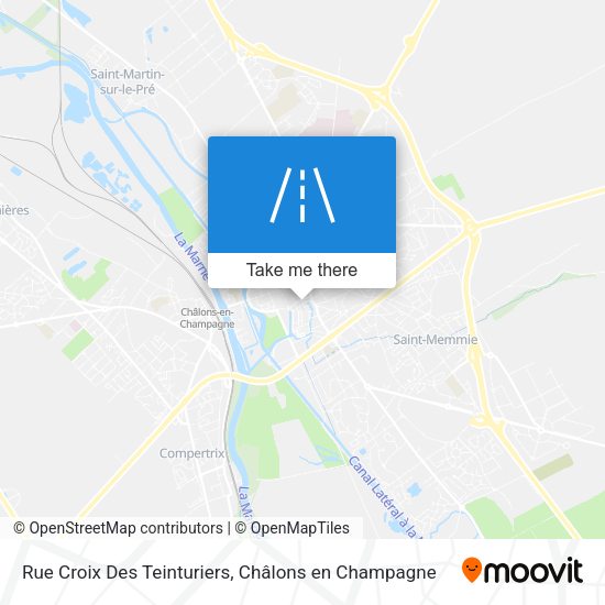 Rue Croix Des Teinturiers map