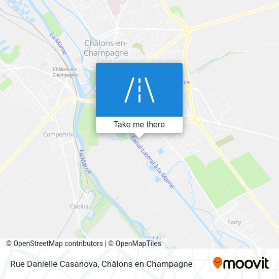 Rue Danielle Casanova map