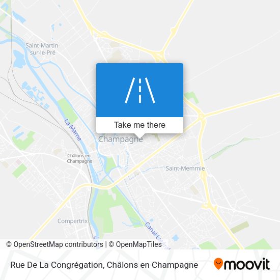 Rue De La Congrégation map