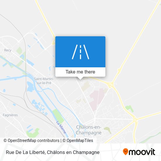 Rue De La Liberté map