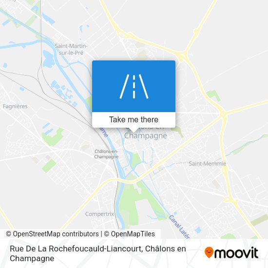 Rue De La Rochefoucauld-Liancourt map