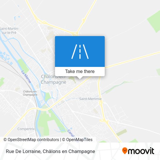 Rue De Lorraine map