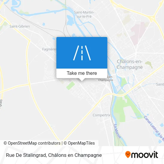 Rue De Stalingrad map