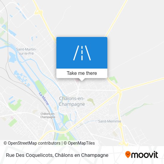 Rue Des Coquelicots map