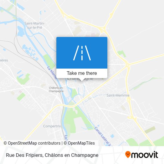 Rue Des Fripiers map