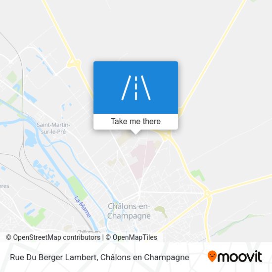 Rue Du Berger Lambert map