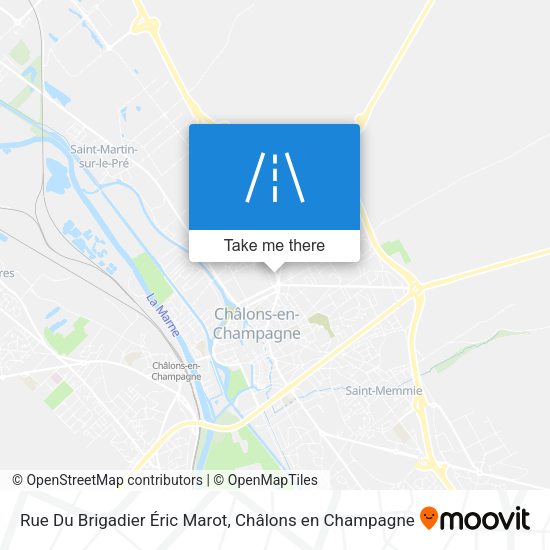 Rue Du Brigadier Éric Marot map
