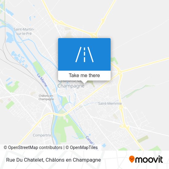 Rue Du Chatelet map