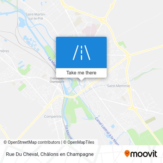 Rue Du Cheval map
