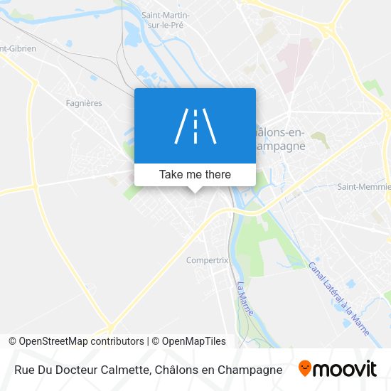 Rue Du Docteur Calmette map