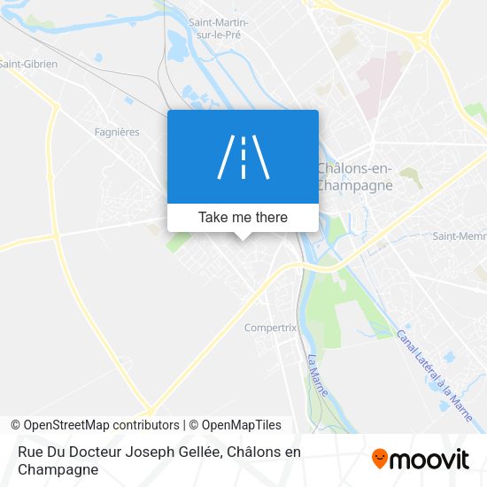 Rue Du Docteur Joseph Gellée map