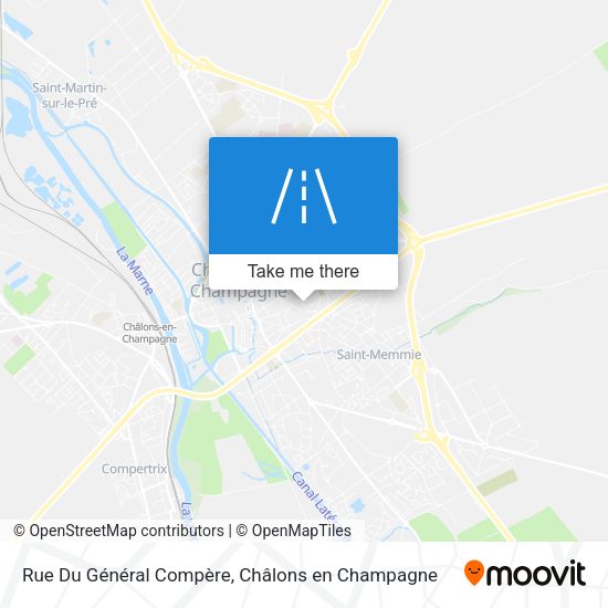 Rue Du Général Compère map