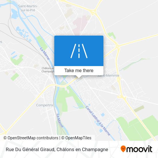 Rue Du Général Giraud map