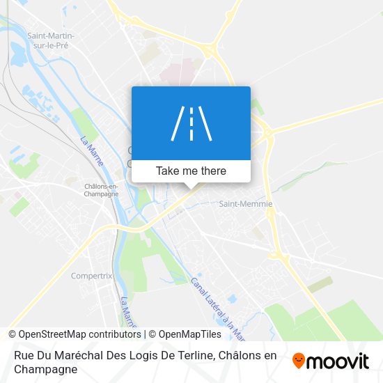 Rue Du Maréchal Des Logis De Terline map