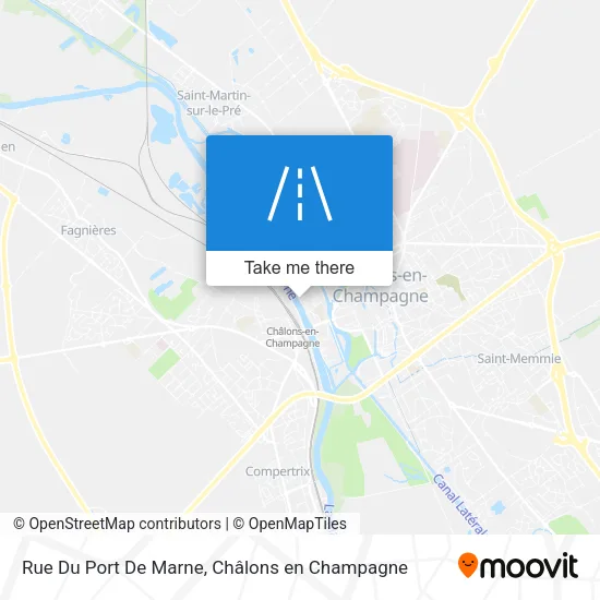 Rue Du Port De Marne map