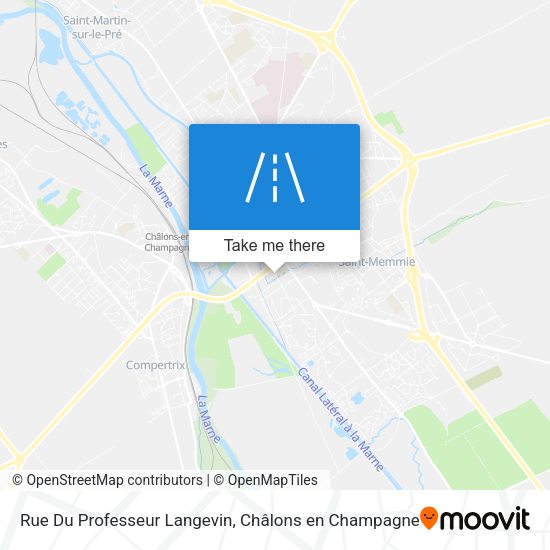 Rue Du Professeur Langevin map