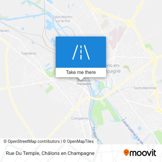 Rue Du Temple map