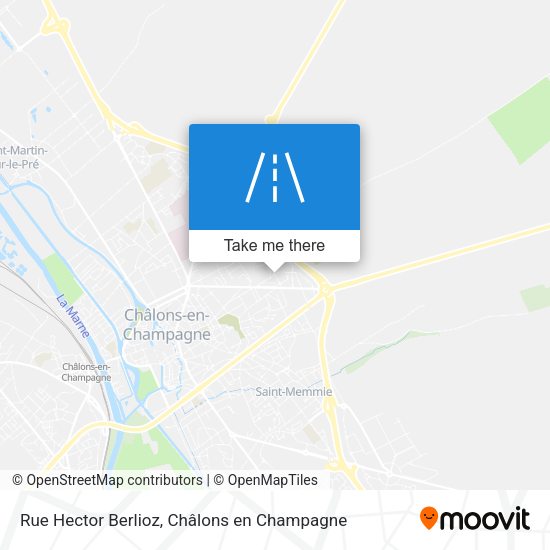 Rue Hector Berlioz map