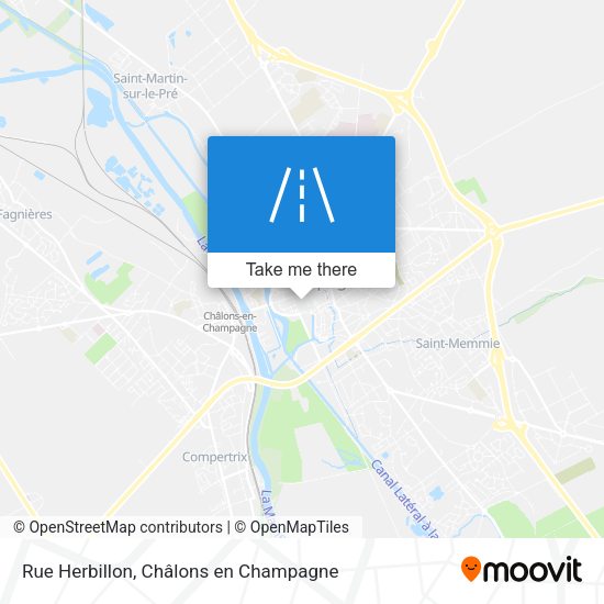 Rue Herbillon map