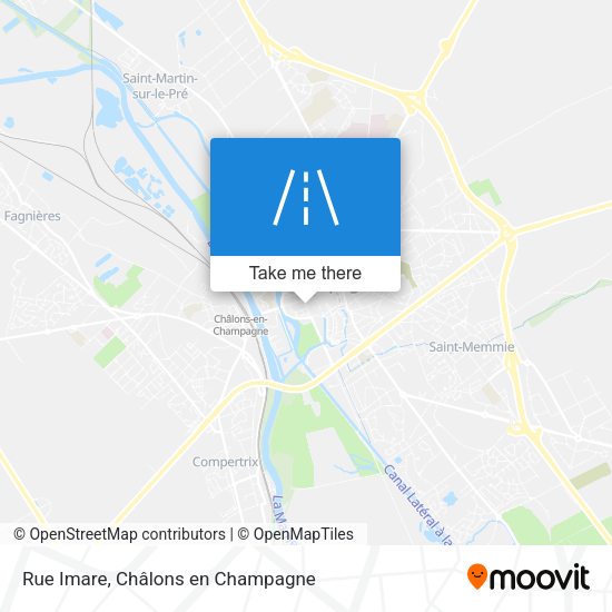 Rue Imare map