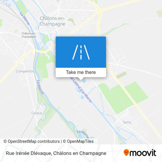 Rue Irénée Dlévaque map