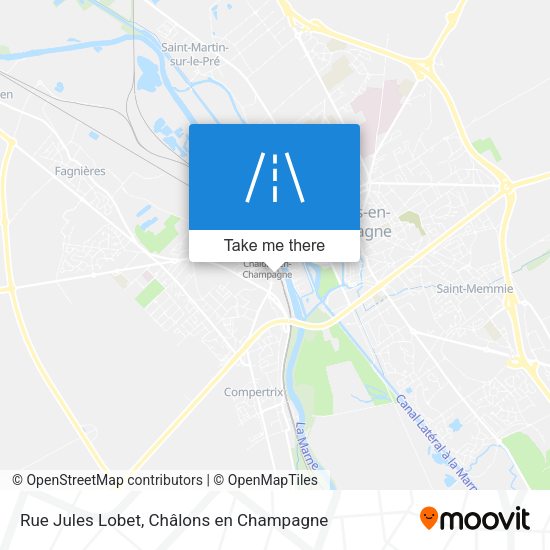 Rue Jules Lobet map