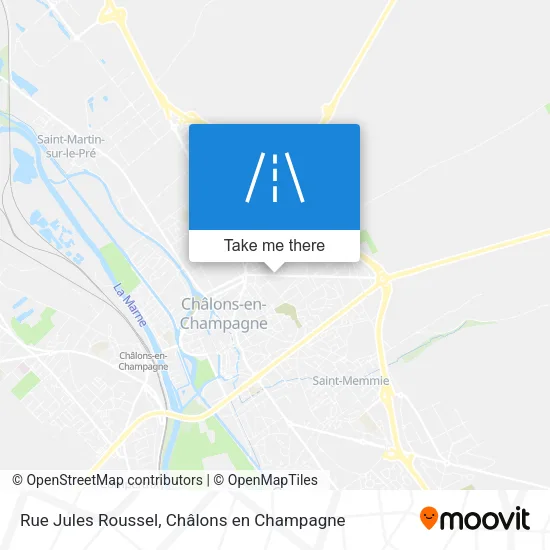 Rue Jules Roussel map