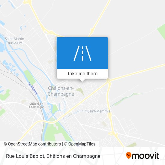 Rue Louis Bablot map