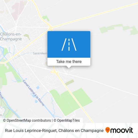 Rue Louis Leprince-Ringuet map