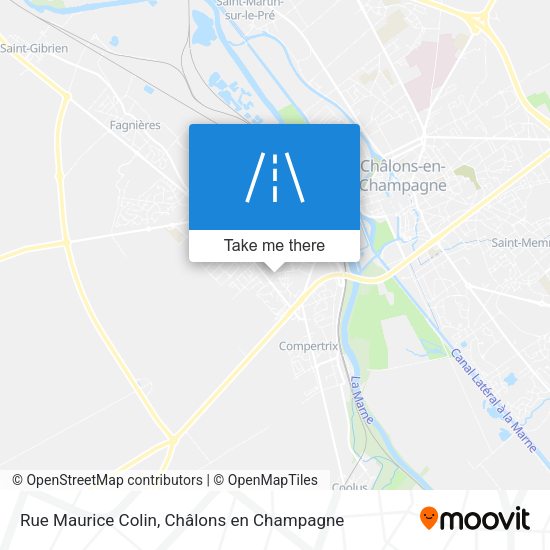 Rue Maurice Colin map