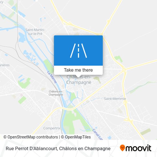Rue Perrot D'Ablancourt map