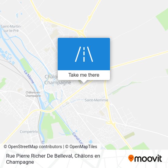 Rue Pierre Richer De Belleval map