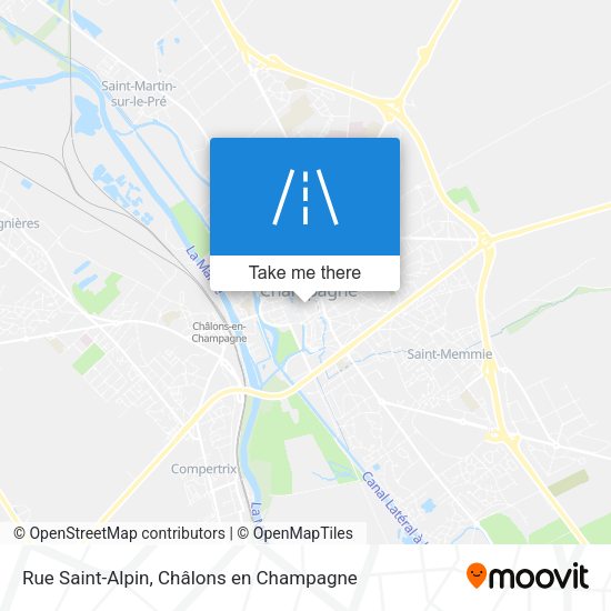 Rue Saint-Alpin map