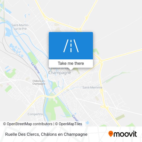 Ruelle Des Clercs map