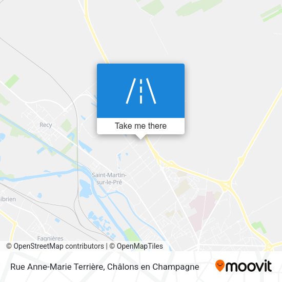 Rue Anne-Marie Terrière map