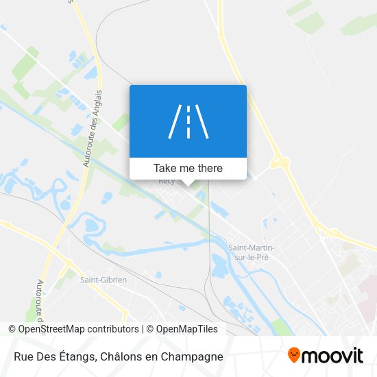 Rue Des Étangs map