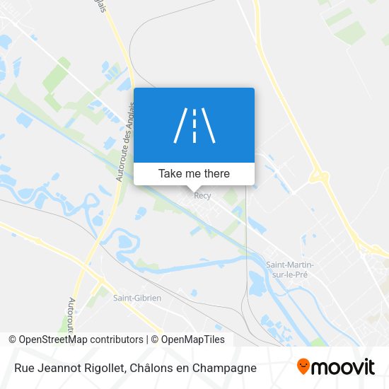Rue Jeannot Rigollet map