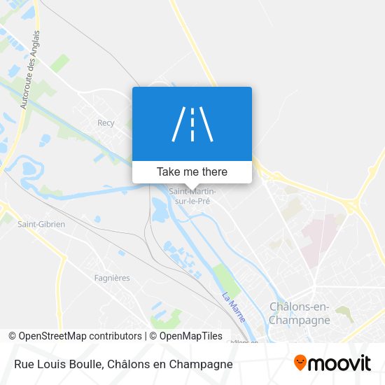 Rue Louis Boulle map